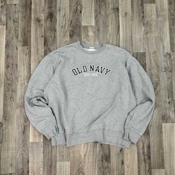 Vintage Old Navy retro y2k embroidered crewneck sweatshirt - Picture 1 of 4